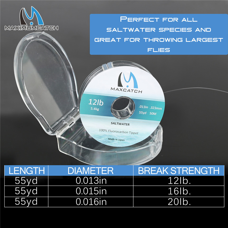 Fluorocarbon Line - Maximumcatch 100% Saf Florokarbon Tuzlu Su