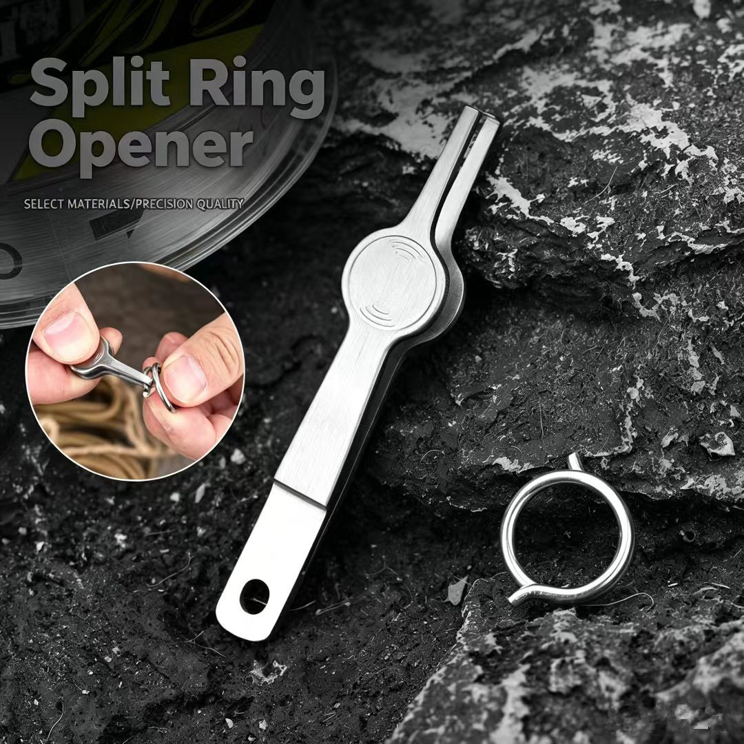 Fishing Equipment Gear - Bölünmüş Halka Açıcı Balıkçılık Aleti, Paslanmaz