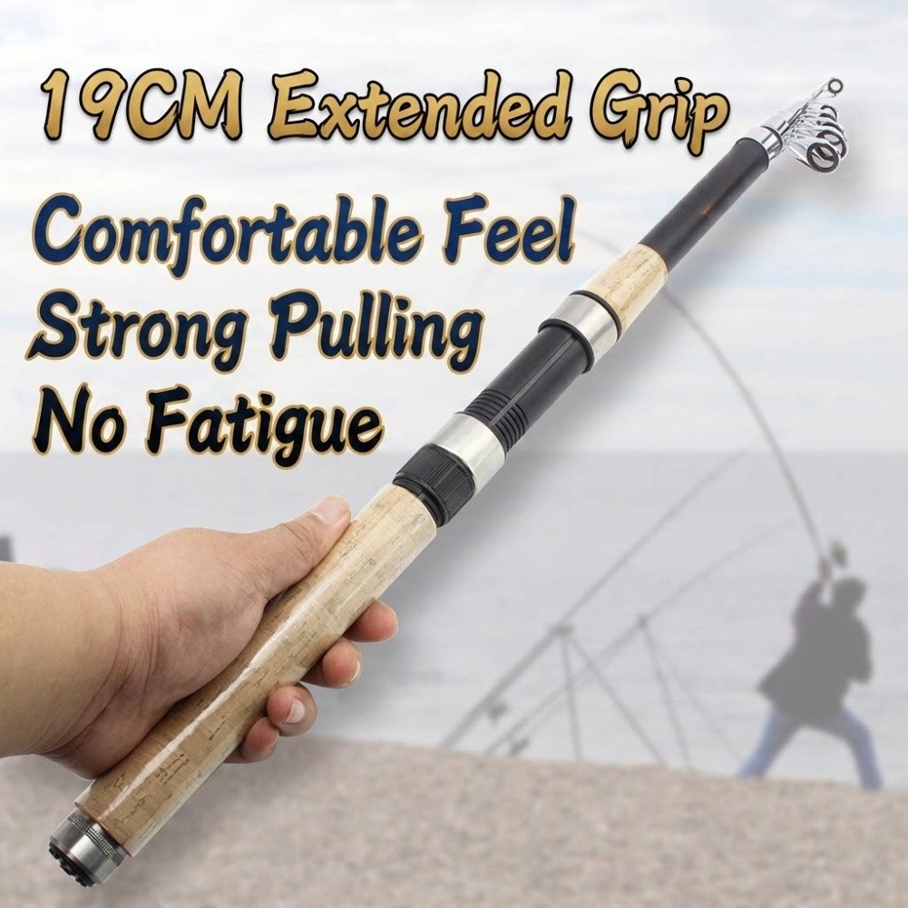 Telescopic Fishing Rod - Teleskopik Fiberglas Olta 2.1m - 3.6m