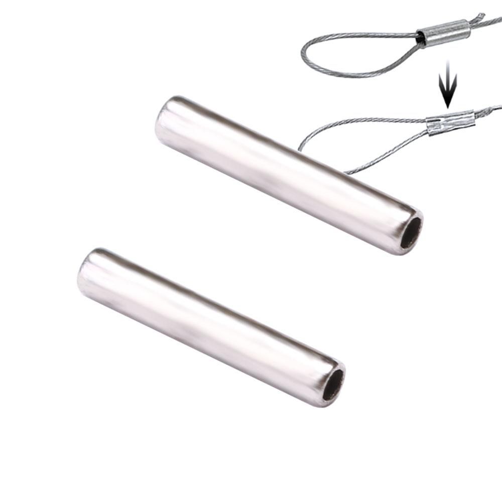 100 adet yuvarlak gümüş bakır  - Fishing Equipment Cheap incelemesi ve fiyatı