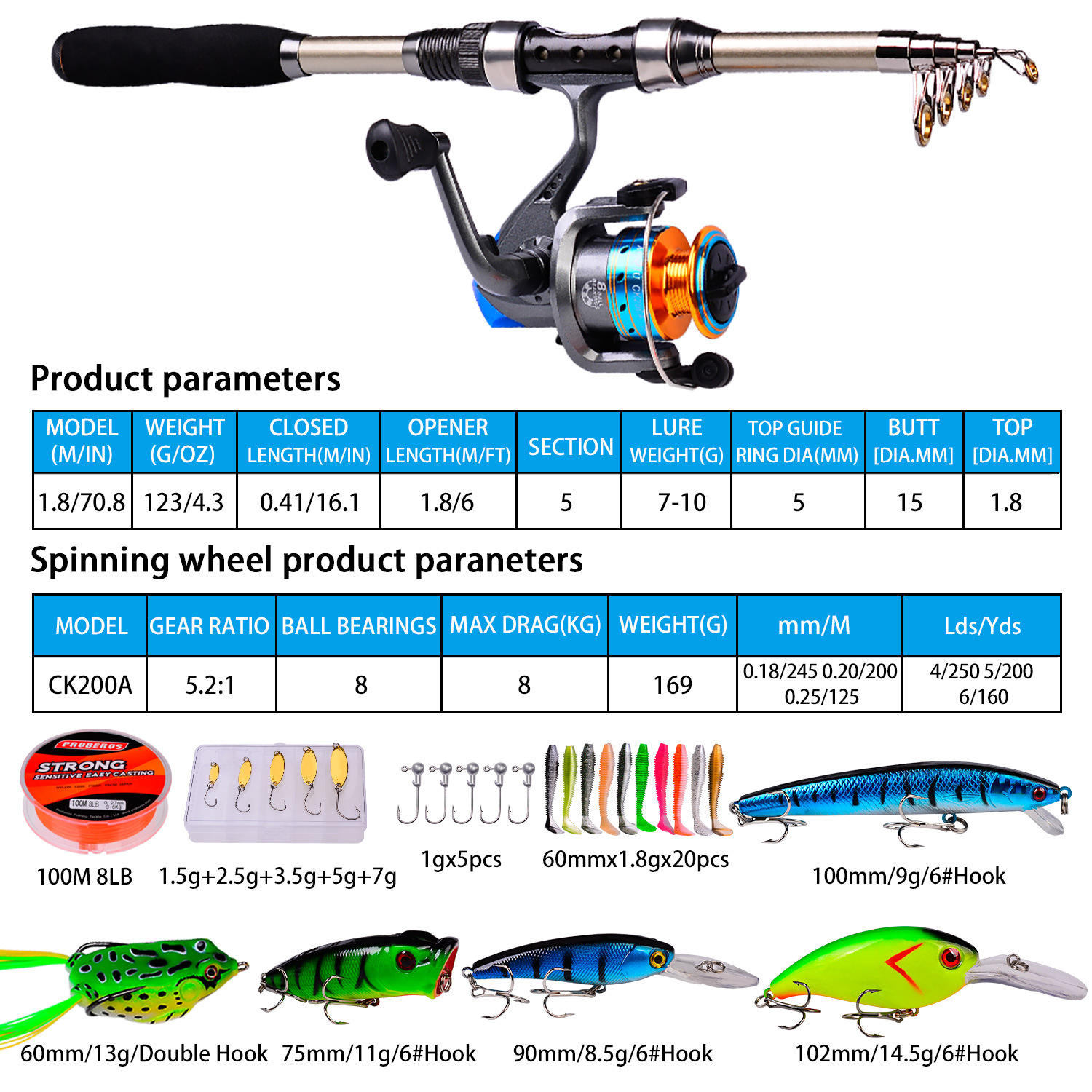 Karbon Fiber Teleskopik Olta v - Telescopic Fishing Rod incelemesi ve fiyatı