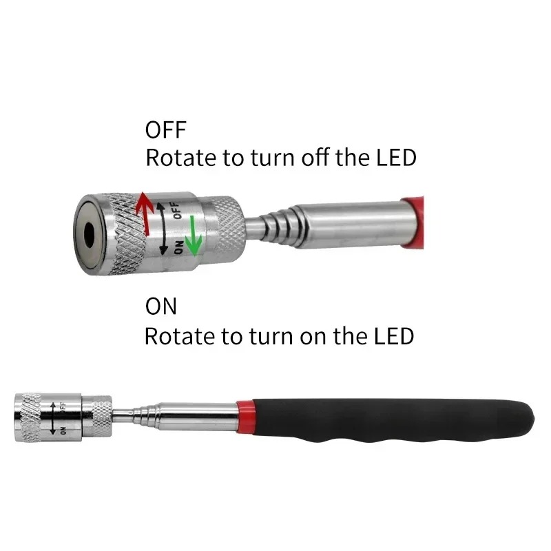 Teleskopik Manyetik Kalem LED  - Telescopic Fishing Rod incelemesi ve fiyatı